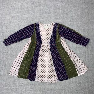 Pink Chicken 3-6m EUC Colorful Striped Kids Dress